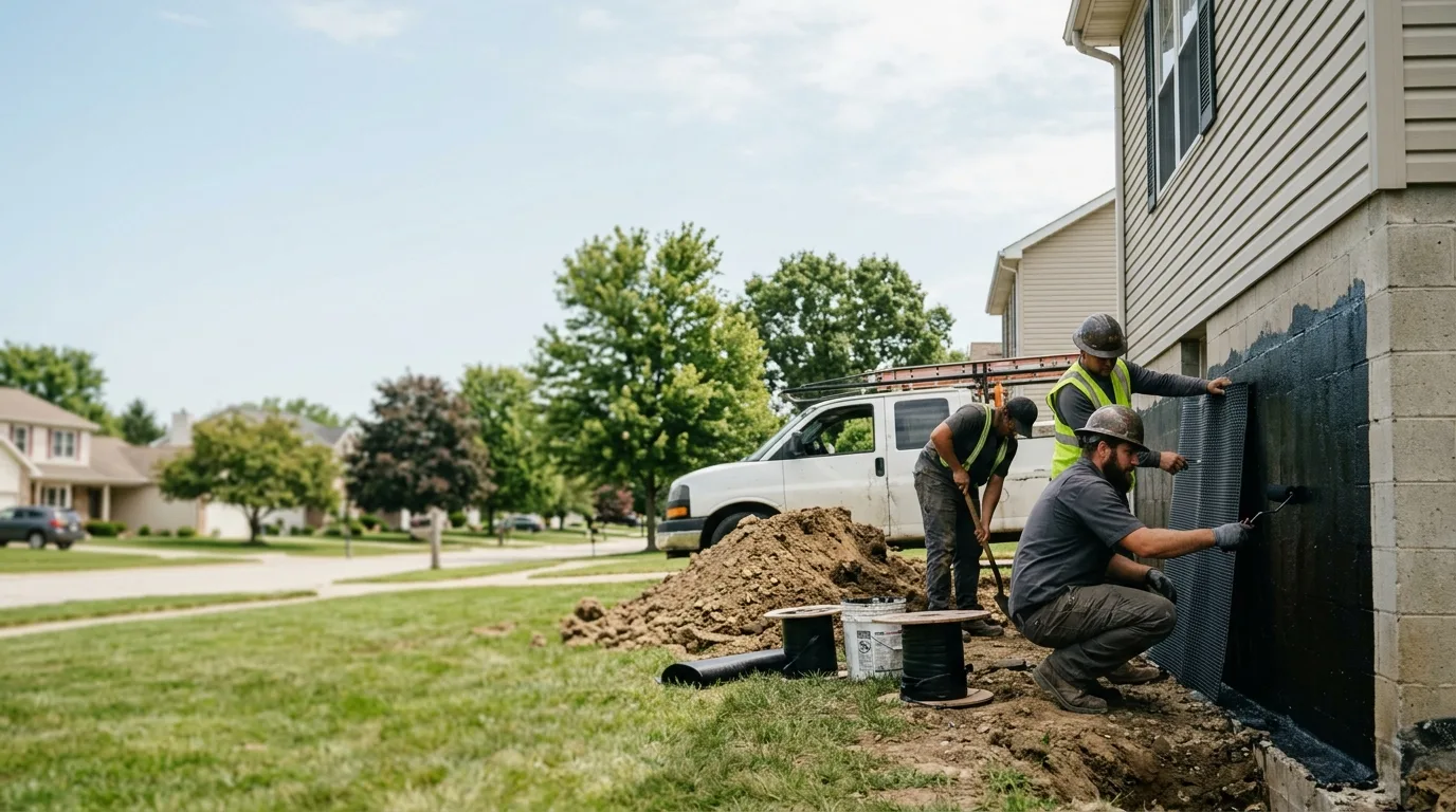 Basement Waterproofing in Burnettsville, IN near me